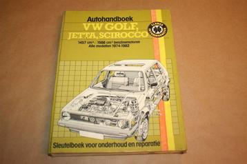 Autohandboek VW Golf, Jetta, Scirocco - 1974-1982