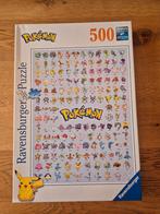 Pokemon puzzel 500 stukjes, Ophalen of Verzenden, 500 t/m 1500 stukjes, Zo goed als nieuw