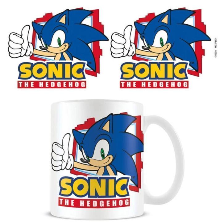 Sonic the Hedgehog Mok - Keramiek Beker, Huis en Inrichting, Keuken | Servies, Nieuw, Overige typen, Overige stijlen, Aardewerk