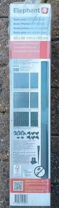 Elephant schuttingpaal beschikbaar voor biedingen