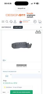 Porsche Boxster 986 achterklep interieur bekleding - grijs, Ophalen of Verzenden, Gebruikt