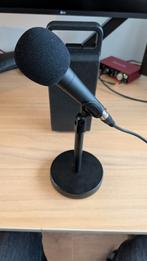 Behringer XM8500 + Konig & Meyer statief + Popfilter, Muziek en Instrumenten, Microfoons, Ophalen of Verzenden, Zo goed als nieuw