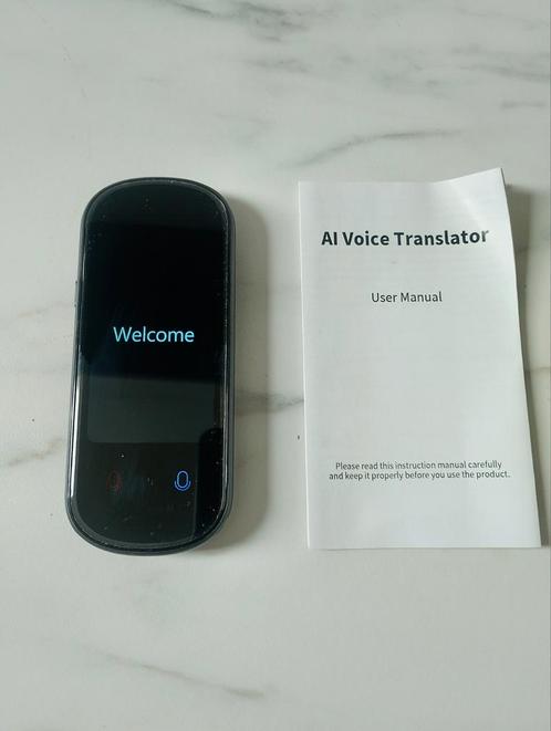 AI translator (137 talen en fotoherkenning), Telecommunicatie, Overige Telecommunicatie, Zo goed als nieuw, Ophalen of Verzenden