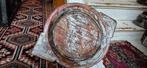 Mooie oude trog schaal tekoop, Huis en Inrichting, Woonaccessoires | Schalen en Manden, Ophalen of Verzenden, Gebruikt, Rond, Hout