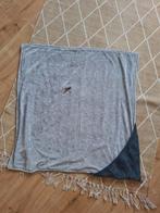 Blauwe omslagdoek, Ophalen of Verzenden, Gebruikt, 85 tot 100 cm, Bakerzak of Bakerdoek