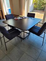 Vierkante eettafel., Huis en Inrichting, Tafels | Eettafels, Ophalen, Gebruikt, Vierkant, 100 tot 150 cm