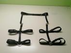 Kinky sexy PU leer harnas voor om de heupen / benen, Kleding | Dames, Verzenden, Zwart, Overige typen