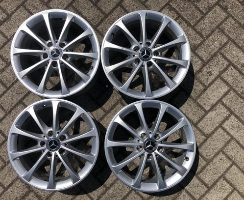 Set originele 17 inch velgen voor Mercedes-Benz A/B/CLA, Auto-onderdelen, Banden en Velgen, Velg(en), 17 inch, Personenwagen, Gebruikt