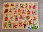 HOUTEN ALFABET PUZZEL te koop, Ophalen of Verzenden, Nieuw, Taal en Lezen