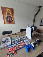 Playstation 5 Disc BUNDLE+ 7 games + 3 Controllers + Extras, Ophalen, Zo goed als nieuw, Playstation 5
