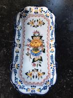 Antieke Makkum cakeschaal/ haringschotel, Ophalen of Verzenden