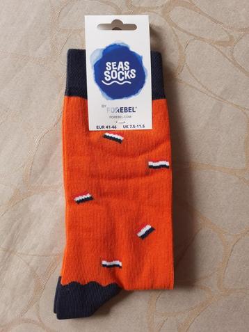Seas socks - Forebel - oranje - maat 41-46 beschikbaar voor biedingen