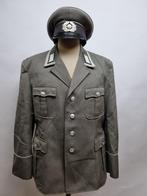 DDR uniform NVA jas en pet grote maat 56, Verzamelen, Duitsland, Ophalen of Verzenden, Landmacht, Kleding of Schoenen