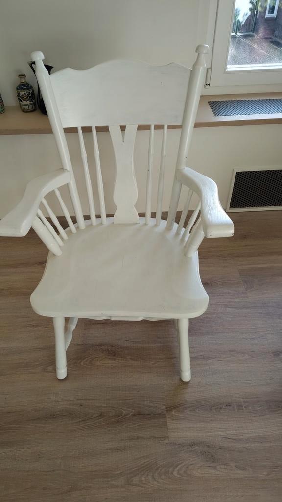 Oude Eiken Spijlen Stoel, Antiek en Kunst, Antiek | Meubels | Stoelen en Banken, Ophalen of Verzenden