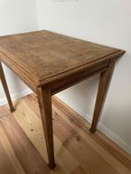 Antiek Eikenhouten Bureau / Tafeltje - Uniek Design, Antiek en Kunst, Antiek | Meubels | Tafels, Ophalen