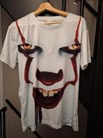 Halloween T-shirt Pennywise ZGAN, Ophalen of Verzenden, Zo goed als nieuw