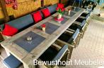 Tuinset Vintage van Steigerhout. Lente kortingen!, Steigerhout, Ophalen of Verzenden, Zo goed als nieuw, Bank