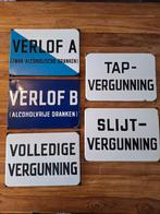 Emaille Borden, Ophalen of Verzenden, Gebruikt, Reclamebord