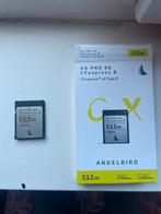 Angelbird AV PRO SE CFexpress B 512GB, Audio, Tv en Foto, Fotografie | Geheugenkaarten, Nieuw, Ophalen of Verzenden, 512 GB, Fotocamera