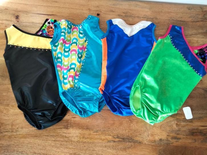 Turnpakje/turnpakjes/turnpak/gympakje maat 128, Sport en Fitness, Turnen, Zo goed als nieuw, Turnpak(je), Kindermaat 122 t/m 140