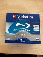 Verbatim Blu-ray BD-R 25GB - 5 stuks - Nieuw, Ophalen of Verzenden, Nieuw, Blu-ray