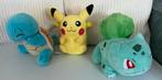 Pokemon knufflel, squertle pikachu en bulbasaur, Ophalen, Zo goed als nieuw, Overige typen