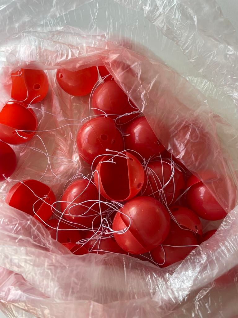 Rode neuzen ongeveer 51 stuks, Ophalen of Verzenden, Nieuw, Overige maten