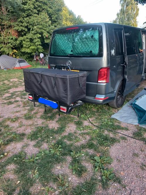 Vevor trekhaak koffer/ transport box voor op fietsendrager, Caravans en Kamperen, Kampeeraccessoires, Zo goed als nieuw, Ophalen