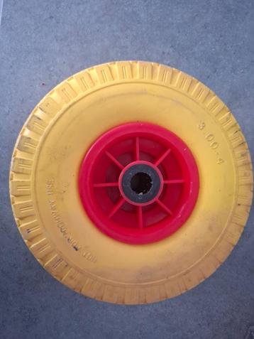 wieltje voor skelter of steekwagen 3.00-4 PU, 26085 beschikbaar voor biedingen