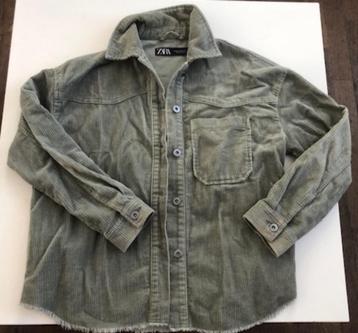 ZARA rib jasje, oversized blouse rib XS NIEUWSTAAT beschikbaar voor biedingen