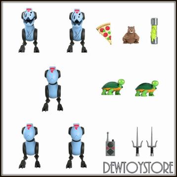 <𝗜𝗡 𝗦𝗧𝗢𝗖𝗞> Super7 Ultimates - TMNT - Mousers 5-Pack beschikbaar voor biedingen
