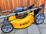 DeWalt DCMW564 2x 18v grasmaaier zgan maaier accu, Ophalen of Verzenden, Zo goed als nieuw