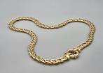 Gouden schakel ketting/collier. 2025/837., ., Ophalen of Verzenden, Zo goed als nieuw, .