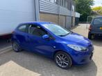 Mazda 2 1.3 55KW 3DRS 2009 Blauw, Auto's, Voorwielaandrijving, 74 pk, 4 cilinders, Blauw