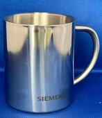 Metalen beker met gravering Siemens (nieuw), Overige materialen, Overige typen, Nieuw, Ophalen of Verzenden