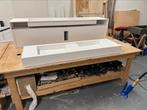 Corian dubbele wastafel 1.50 mtr, Huis en Inrichting, Badkamer | Badkamermeubels, Ophalen, 100 tot 150 cm, Nieuw, Minder dan 100 cm