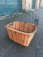 Rieten Fietsmand voor Hond, Ophalen, Gebruikt, Fietsmand, Stuurbevestiging