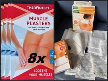 Sensiplast - warmte gordel/4xkompressor + 8x Muscle Plasters beschikbaar voor biedingen