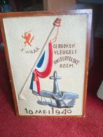 Plaquette ww2 10 mei 1940, Verzamelen, Ophalen