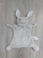Knuffel knuffeldoekje Evora bambino konijn grijs K9611, Kinderen en Baby's, Speelgoed | Knuffels en Pluche, Ophalen of Verzenden