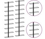 NIEUW | Wijnrek wijnrekken wandmontage 18 flessen 2 st! GRT, Verzenden, 15 tot 25 flessen, Nieuw, Metaal
