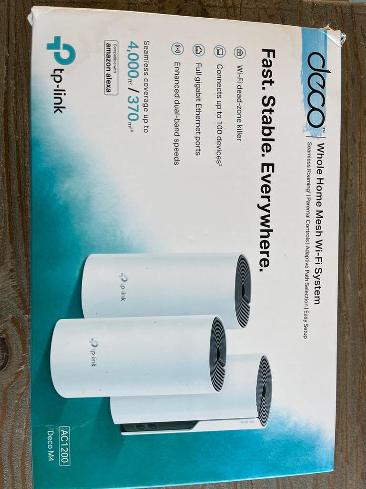 Mesh WiFi Systeem - Nieuwstaat, Computers en Software, Powerlines, Nieuw, Ophalen of Verzenden