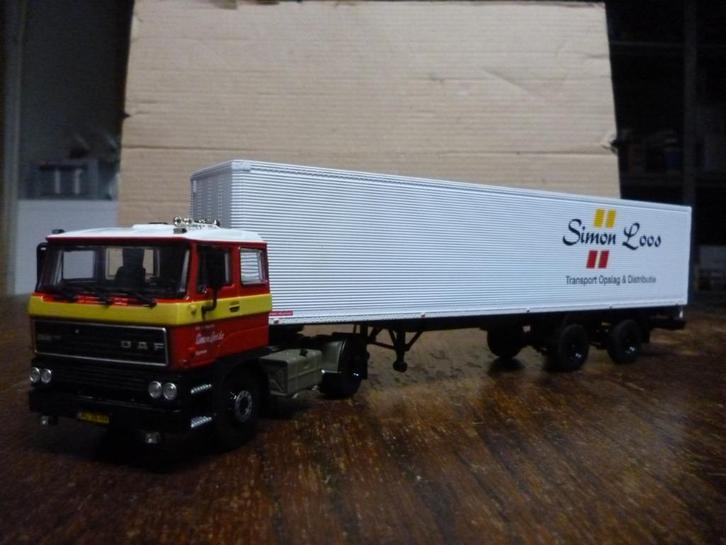 Tekno DAF 2800 Simon Loos, Hobby en Vrije tijd, Modelauto's | 1:50, Nieuw, Bus of Vrachtwagen, Tekno, Verzenden