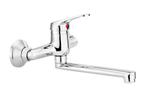 Wandkraan, mengkraan, Lobo,kort, chroom, voordeelaanbieding, Verzenden, Nieuw
