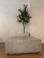 Westwing Lesley Salontafel, Ophalen, 50 tot 100 cm, Vierkant, 50 tot 100 cm