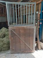 Paarden box(stal)deur en 2x hekwerk  (frame paardebox), Dieren en Toebehoren, Stalling en Weidegang