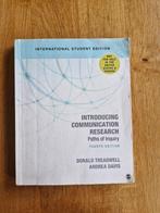 Introducing Communication Research van Treadwell en Davis, Ophalen of Verzenden, Gelezen, WO