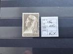 Curaçao Koningin Wilhelmina met sluier 136, Ophalen of Verzenden, Postfris