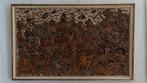 Schilderij uit Indonesie, Antiek en Kunst, Kunst | Schilderijen | Klassiek, Ophalen of Verzenden