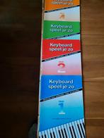 Lesboeken: keyboard speel je zo deel 1,2, 3,4, Muziek en Instrumenten, Bladmuziek, Gebruikt, Overige genres, Les of Cursus, Ophalen of Verzenden